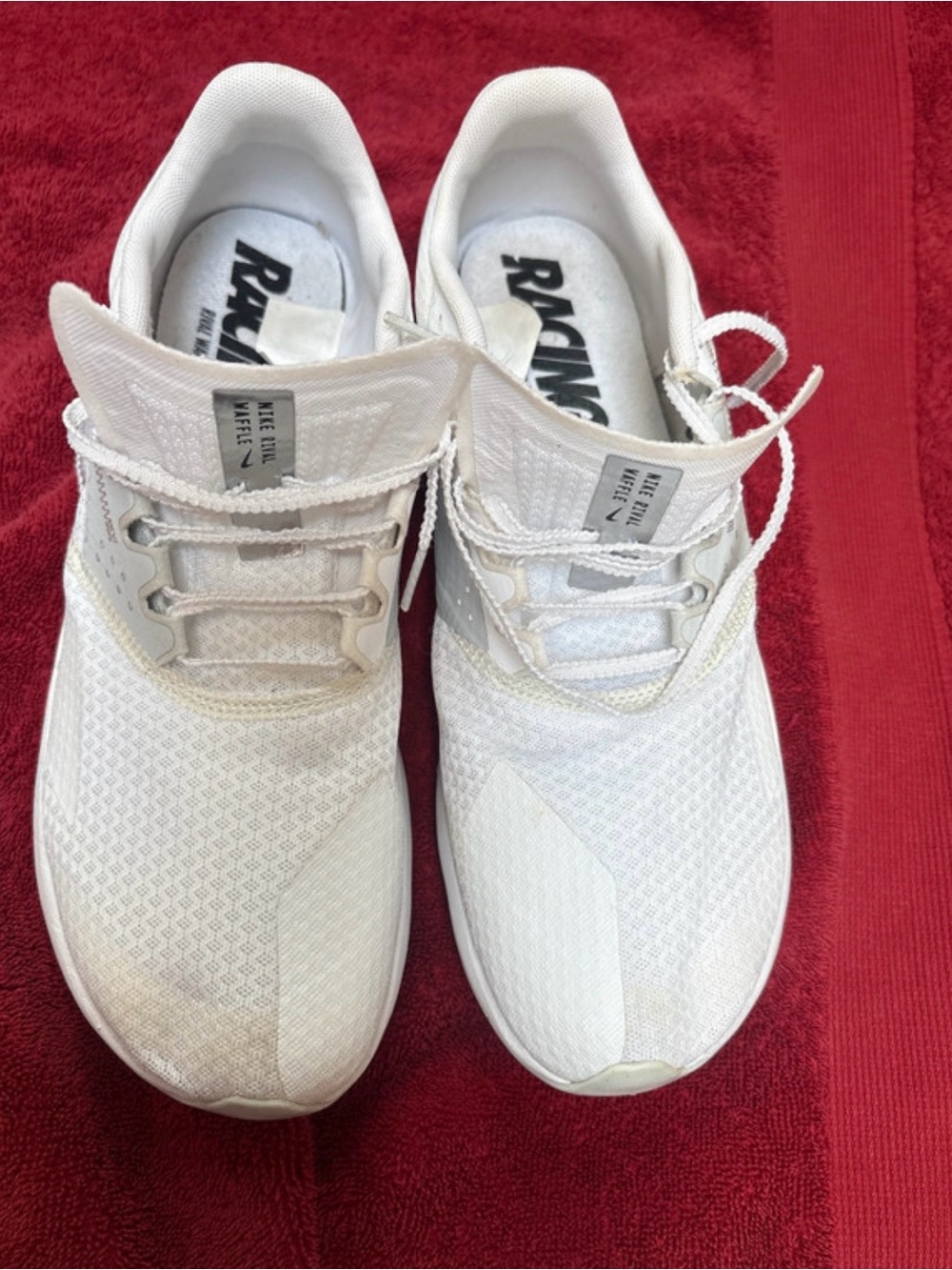 Nike White Women's Athletic Mesh Sneakers